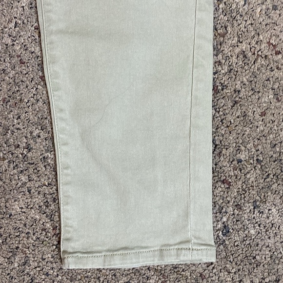 Sonoma Akiva Green Straight Leg Girlfriend Jeans Mid Rise Sz 12 - Picture 3 of 7